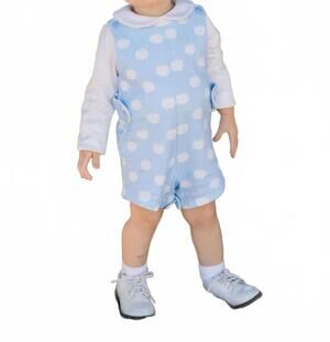 NEW JAMES & LOTTIE kids pumpkin reed jon jon in blue